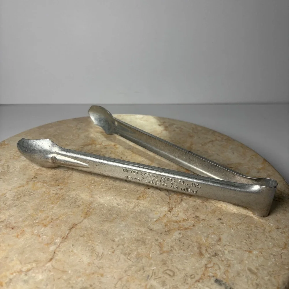 United Cotton Goods Co Inc Serving Tongs 9